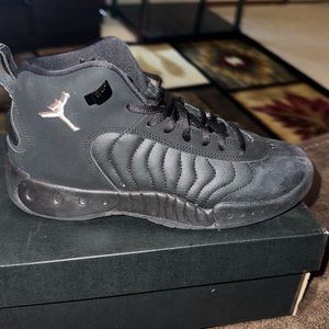 Black Jordan Jumpman Pro BG Size 6-5Y